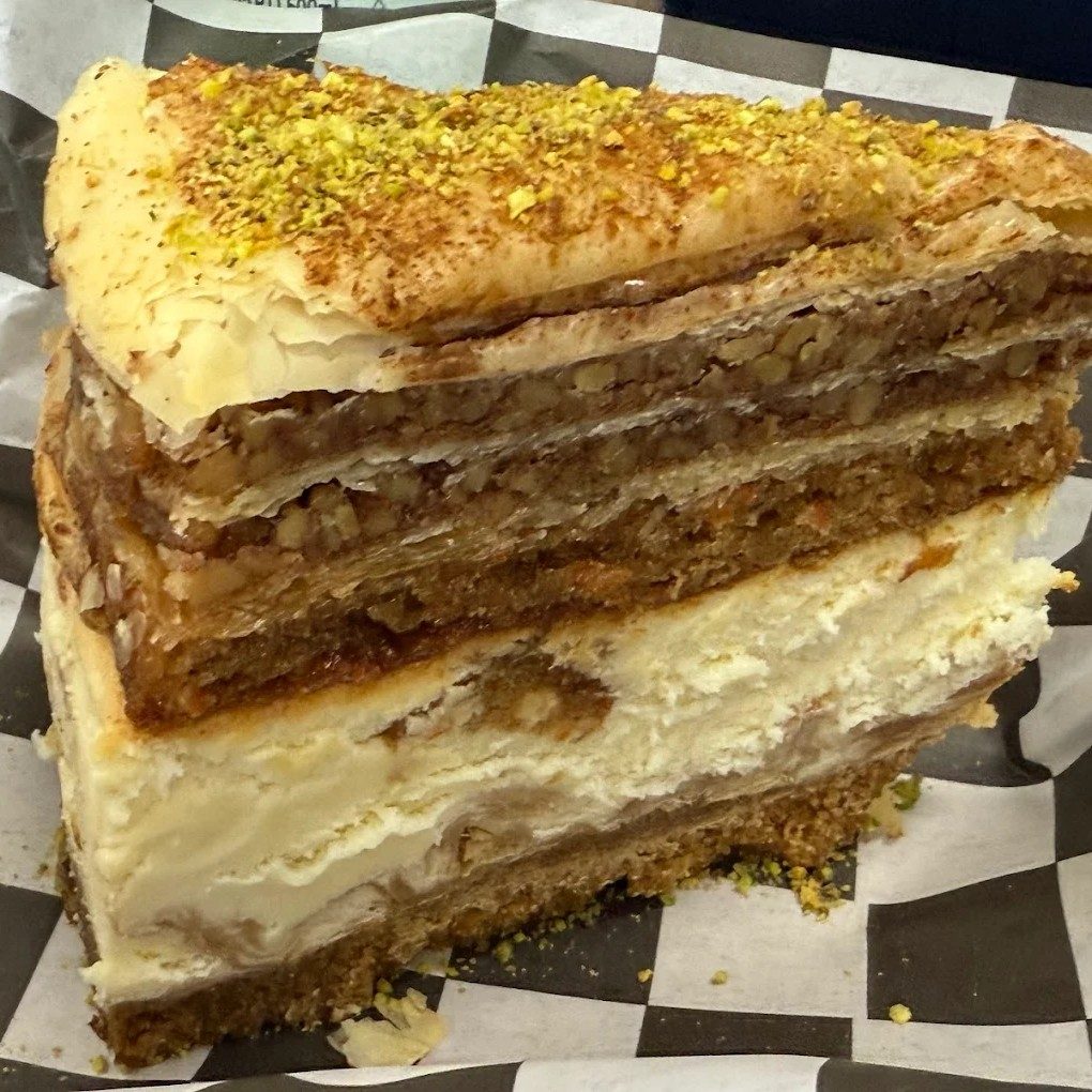 Baklawa Cheesecake.