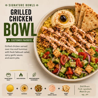 Grilled Chicken Bowl
